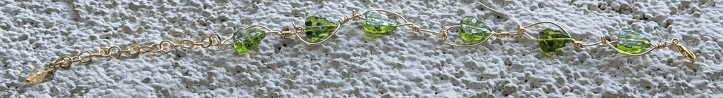 Golden Leaf Bracelet